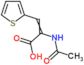 2-(acetylamino)-3-(thiophen-2-yl)prop-2-enoic acid