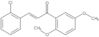 3-(2-Chlorophenyl)-1-(2,5-dimethoxyphenyl)-2-propen-1-one