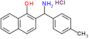 2-[amino(4-methylphenyl)methyl]naphthalen-1-ol hydrochloride