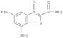 2-Benzothiazolecarboxamide,7-nitro-5-(trifluoromethyl)-, 3-oxide