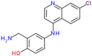 2-(aminomethyl)-4-[(7-chloroquinolin-4-yl)amino]phenol