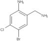 2-Amino-5-bromo-4-chlorobenzenemethanamine