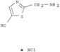 5-Thiazolecarbonitrile,2-(aminomethyl)-, hydrochloride (1:1)