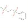 Ethanesulfonyl chloride, 2-(phenylsulfonyl)-