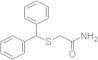 Diphenylmethylthioacetamide