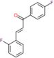 (2E)-3-(2-fluorophenyl)-1-(4-fluorophenyl)prop-2-en-1-one