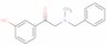 1-(3-hydroxyphenyl)-2-[methyl(phenylmethyl)amino]ethan-1-one