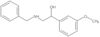 3-Methoxy-α-[[(phenylmethyl)amino]methyl]benzenemethanol