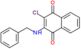 2-(benzylamino)-3-chloronaphthalene-1,4-dione