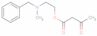 2-(benzylmethylamino)ethyl acetoacetate