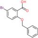 2-(benzyloxy)-5-bromobenzoic acid