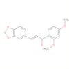 2-Propen-1-one, 3-(1,3-benzodioxol-5-yl)-1-(2,4-dimethoxyphenyl)-,(2E)-