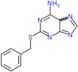 2-(benzylsulfanyl)-5H-purin-6-amine
