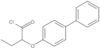 2-([1,1′-Biphenyl]-4-yloxy)butanoyl chloride