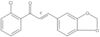 2-Propen-1-one, 3-(1,3-benzodioxol-5-yl)-1-(2-chlorophenyl)-, (E)-