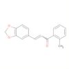 2-Propen-1-one, 3-(1,3-benzodioxol-5-yl)-1-(2-methylphenyl)-