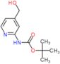 tert-butyl [4-(hydroxymethyl)pyridin-2-yl]carbamate