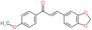 (2E)-3-(1,3-benzodioxol-5-yl)-1-(4-methoxyphenyl)prop-2-en-1-one