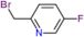 2-(bromomethyl)-5-fluoro-pyridine