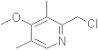 2-Chloromethyl-3,5-dimethyl-4-methoxypyridine