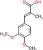(2E)-3-(3,4-dimethoxyphenyl)-2-methylprop-2-enoic acid
