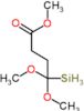 methyl 4,4-dimethoxy-4-silyl-butanoate