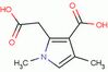 3-carboxy-1,4-dimethyl-1H-pyrrole-2-acetic acid