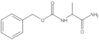 Phenylmethyl N-(2-amino-1-methyl-2-oxoethyl)carbamate