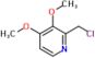 2-(Chloromethyl)-3,4-dimethoxypyridine