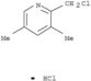 Pyridine,2-(chloromethyl)-3,5-dimethyl-, hydrochloride (1:1)