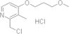 2-(Chloromethyl)-4-(3-methoxypropoxy)-3-methylpyridine hydrochloride
