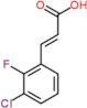 (2E)-3-(3-chloro-2-fluorophenyl)prop-2-enoic acid