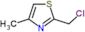 2-(chloromethyl)-4-methyl-1,3-thiazole