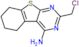 2-(chloromethyl)-5,6,7,8-tetrahydro[1]benzothieno[2,3-d]pyrimidin-4-amine