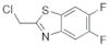 Benzothiazole, 2-(chloromethyl)-5,6-difluoro- (9CI)