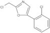 Oxazole, 2-(chloromethyl)-5-(2-chlorophenyl)-