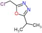 2-(chloromethyl)-5-(1-methylethyl)-1,3,4-oxadiazole