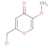 4H-Pyran-4-one, 2-(chloromethyl)-5-methoxy-