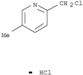 Pyridine,2-(chloromethyl)-5-methyl-, hydrochloride (1:1)