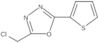 2-(Chloromethyl)-5-(2-thienyl)-1,3,4-oxadiazole