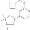 Pyridine, 2-(cyclobutylmethoxy)-4-(4,4,5,5-tetramethyl-1,3,2-dioxaborolan-2-yl)-