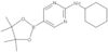 N-Cyclohexyl-5-(4,4,5,5-tetramethyl-1,3,2-dioxaborolan-2-yl)-2-pyrimidinamine