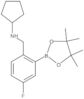 N-cyclopentyl-4-fluoro-2-(4,4,5,5-tétraméthyl-1,3,2-dioxaborolan-2-yl)benzèneméthanamine