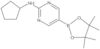 N-Cyclopentyl-5-(4,4,5,5-tetramethyl-1,3,2-dioxaborolan-2-yl)-2-pyrimidinamine
