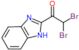 1-(1H-benzimidazol-2-yl)-2,2-dibromo-ethanone