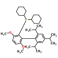 Dicyclohexyl[3,6-dimethoxy-2′,4′,6′-tris(1-methylethyl)[1,1′-biphenyl]-2-yl]phosphine