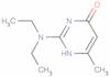 2-(diethylamino)-6-methyl-1H-pyrimidin-4-one