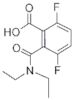 N,N-diethyl-3,6-difluorophthalamic acid