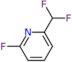 2-(difluoromethyl)-6-fluoropyridine