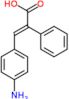 (2E)-3-(4-aminophenyl)-2-phenylprop-2-enoic acid